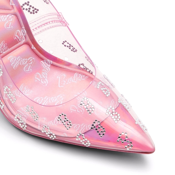 Barbie "Tessy" Rhinestone Stiletto Heels - Picture 7 of 16